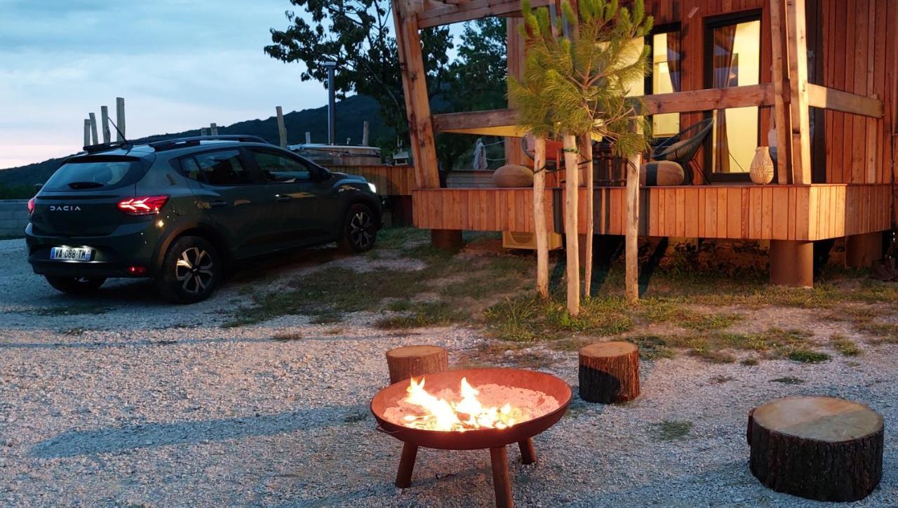 Panorama Glamping Vipavska Dolina Διαμέρισμα Dobravlje Εξωτερικό φωτογραφία
