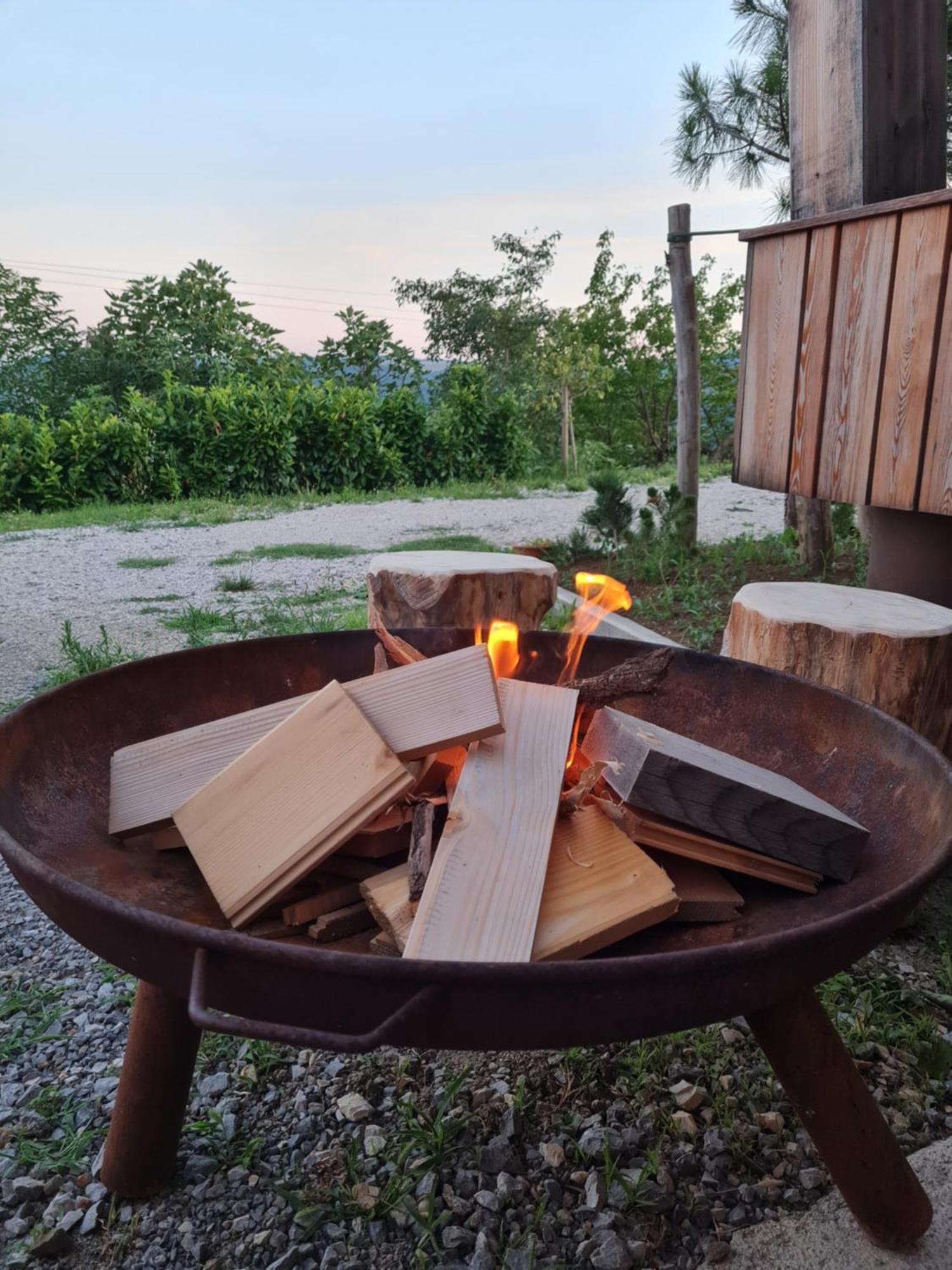 Panorama Glamping Vipavska Dolina Διαμέρισμα Dobravlje Εξωτερικό φωτογραφία